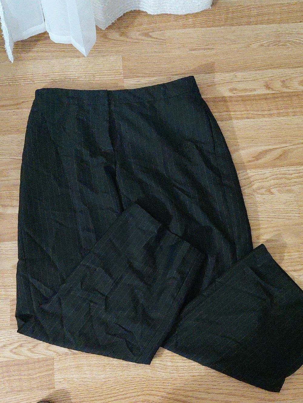 Kasper Black Pinstripe Women's Dress Pants